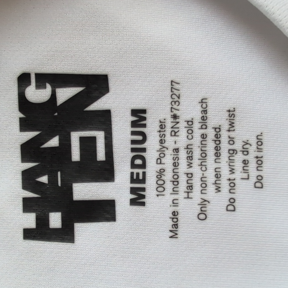 Black and White Rash Guard - Picture 3 of 3